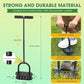 🌱 50% RABATT NU! 🛠️ Kolstål Gräsmatta Luftare – Fjäder Utmatning & Justerbar Handtag – Hållbar Jord Luftningsverktyg – Hälsosammare Gräs Gjort Enkelt 🏡