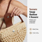 👜50% RABATT! ✨Flätad crossbodyväska för kvinnor – boho chic, kompakt men rymlig & justerbar rem 👜🌾