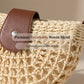 👜50% RABATT! ✨Flätad crossbodyväska för kvinnor – boho chic, kompakt men rymlig & justerbar rem 👜🌾