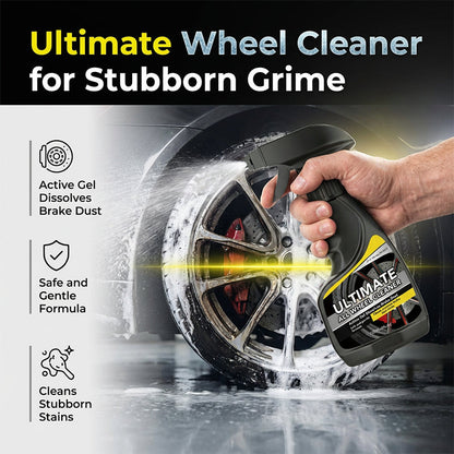 🚗 50 % RABATT NU!🧼 Den ultimata rengöringssprayen för alla hjul – Aktiv gel mot bromsdamm – Skonsam mot aluminiumfälgar och krom – Professionell fälgrengöring ✨
