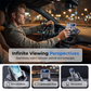 🔥50% RABATT NU!🔥 Roterande Dashboard Bilhållare – 360° Rotation, Anti-Slip Silikon, Enhandsmontering & Tvättbar Sugkopp 📱🔄
