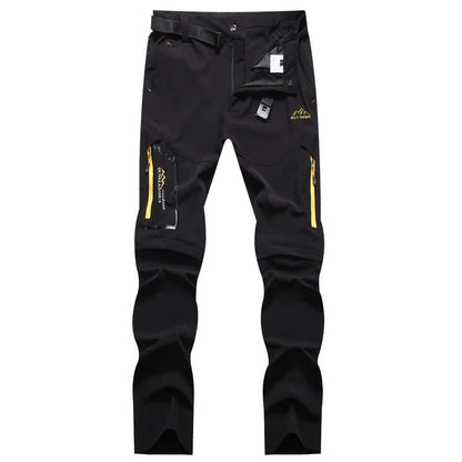 🔥50% RABATT NU!🔥 2-i-1 vandringsbyxor för herr med avtagbara ben och bälte