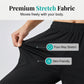 👖 40% RABATT NU! 💐 Dambyxor med snabbtorkande och stretchiga capribyxor – Ultrastretchiga, svettavvisande och smal passform för dagligt bruk ☀️