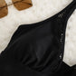 👙 50 % RABATT JUST NU! 👗 Badklänning för damer med rynkad kjol – formar magen, torkar snabbt och ger diskret täckning – perfekt för poolen, stranden eller tropiska resor 🌊