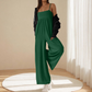 🔥 50% RABATT på utvalda produkter🎉 Strand Casual Axelbandslös Rygglös Jumpsuit med Vida Ben