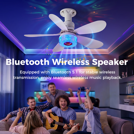 🔥🎁 NYHET – 50% RABATT ✨ 3-i-1 takfläkt med belysning & Bluetooth-högtalare 🔊💡 Smart komfort för moderna hem