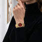 ⌚ BEGRÄNSAD TID 50% RABATT! ✨ Dam Oval Kvartsur – Elegant, Minimalistisk, Delikat 💫