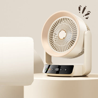 🔥50% RABATT NU!🔥 Tyst skrivbordsfläkt med smart LED-display