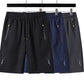 📢📢Superprisvärt – får du 3 stycken på en gång⏰Sommar-sportshorts med snabbtorkande material för män