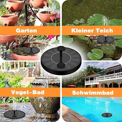 🔥50% RABATT NU!🔥 Solcellsdriven Trädgårdsfontänpump