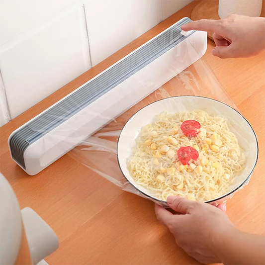 🔥50% RABATT NU!🔥 Dispenser för magnetisk plastfolie med skjutbar skärare