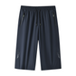 🩳 50% RABATT! ✨ 3/4-joggingbyxor för herrar – Snabbtorkande & lätta – Elastisk midja & dragkedjefickor – perfekt för sport, resor eller varma dagar 🏃‍♂️