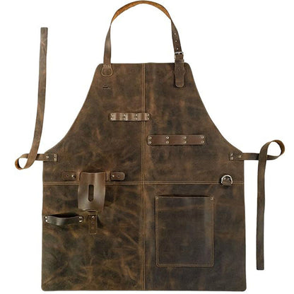 🔥50% RABATT NU!🔥 Craftsman läderförkläde