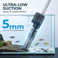 💡 50% RABATT NU!🌈Effortless Cleaning elektrisk akvariedammsugare