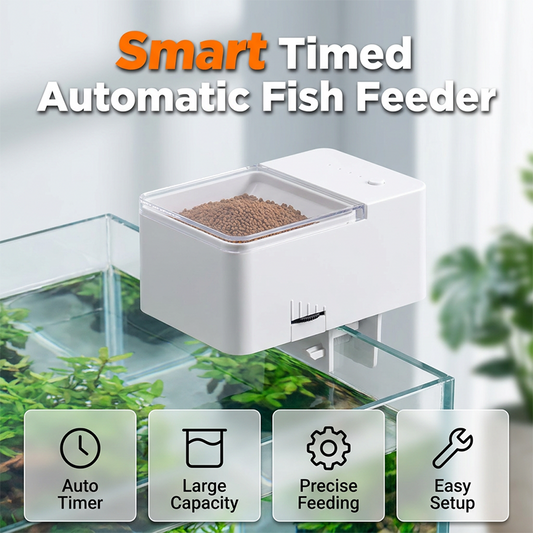 🔥50% RABATT NU!🔥 Automatisk fiskmatare med timer