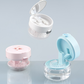 🧼🦷 Litet förvaringsetui för tandställning – med ventilation & lock – perfekt för resan 🎒