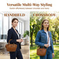 👜 50% RABATT NU! ✨ Elegant Retro Boston Handväska – Pebbled Textur, Metallic Hårdvara & Justerbar Axelrem – Kompakt Men Förvånansvärt Rymlig, Multi-Väg Styling 🎀