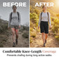 🩳 LIMITED-TIME 50% OFF! ✨ Women's Stretch Walking Shorts – 4-Way Stretch, High-Rise, Knee-Length 🚶‍♀️