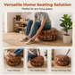 🪑 50% RABATT NU! 📦 Multifunktionell Ottoman-Sittpuff Med Förvaring