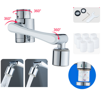 ✨50% RABATT NU! ✨Roterbar Kranförlängare med Mikronfilter