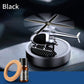 🚁⚡ BLIXTREA! Metall Solar Helikopter Luftfräschare – Soldriven Rotation, Snygg Bildekor & Frisk Doftspridare 🌿
