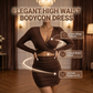 👗50% RABATT NU!🎀Elegant Högmidjad Bodycon-klänning