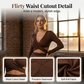 👗50% RABATT NU!🎀Elegant Högmidjad Bodycon-klänning