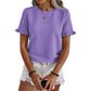 🌸 50 % RABATT NU! 🌸Sommartopp med volanger – mjukt tyg, avslappnad passform & enkel att styla till jeans, kjol & shorts 🕶️