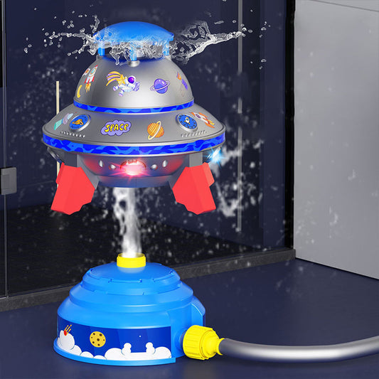 💡 30% RABATT NU!🌈UFO Vattenspridare Leksak för Barn