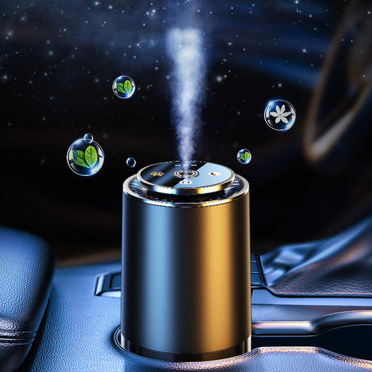 💡 50% RABATT NU! Smart Bil Aromadiffusor med Stjärnprojektor | Ultraljudsluftfuktare & Omgivningsljus | Luftrenare & Deodorant för Bilintериör