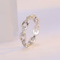 Interlocking Chain Link Eternity Ring