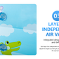 🎉Sommarrea 50% rabatt:🌊 Uppblåsbar Barnpool