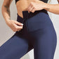 👖 40% RABATT NU! 🔥 Högmidjade Magkontroll Leggings – Inbyggd Shapewear, Justerbart Korsettband & Super Sträckbart ✨