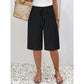 🌸 30% RABATT NU!🌈Dam Casual Lättviktiga Shorts med Dragsko