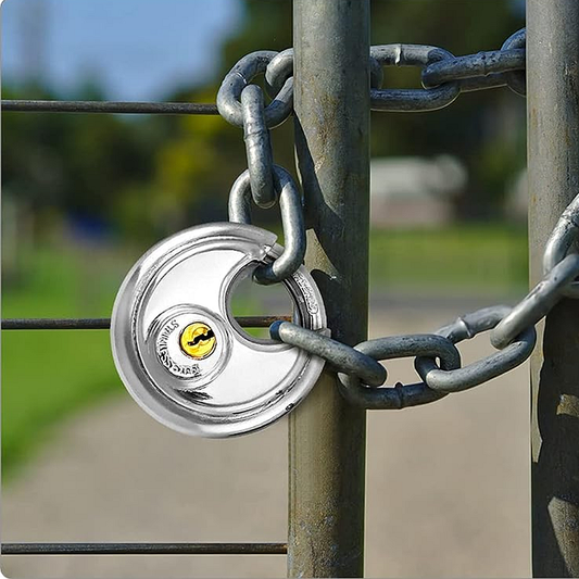 🔧50% RABATT NU! 🔧Rund Skivlås Hänglås