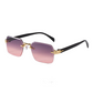 ✨50% RABATT NU! ✨Rektangulära Solglasögon utan Båge för Dam & Herr
