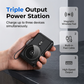 🔥50% RABATT NU!🔥 🔋 3-i-1 magnetisk powerbank – Inbyggd kabel  ⏳