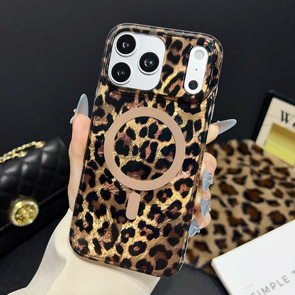✨50% RABATT NU! ✨Magnetiskt Leopardmönstrat Mobilskal