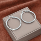 ✨50% RABATT NU! ✨ Minimalistiska Texturerade Ringar för Kvinnor – Diamantskuren & snäppstängning – Vardaglig glans, perfekt för casual eller festliga looks ✨