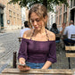 🌹 30% RABATT NU! 🌹Dam Off-Shoulder Halterneck Topp