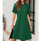 👗40% RABATT NU!🎀Damelegant Klänning med Spetsärmar