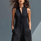 👗 40% RABATT! ✨ Ärmlös Knäppbar Byxdress med Vida Ben – Elegant, Bekväm & Perfekt För En Trendig Look 💃