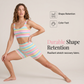 🌸 40% RABATT NU! 🌸Dam Regnbågsrandig Linne & Shorts Set