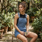 ✨40% RABATT NU! ✨Dam Casual Denim Kort Helälsbyxor
