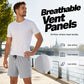 📢📢 50% RABATT!! ⏰ Herr Snabbtorkande Sportshorts med Blixtlåsfickor