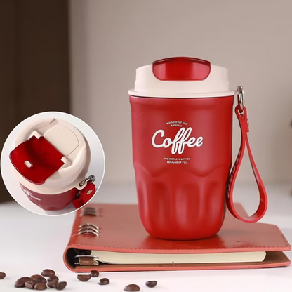📢📢40% RABATT! ⏰Isolerad kaffemugg i rostfritt stål