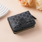 📢📢50% RABATT!! ⏰ Elegant Monogram Kort Plånbok för Kvinnor