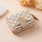 📢📢50% RABATT!! ⏰ Elegant Monogram Kort Plånbok för Kvinnor