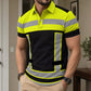 👕 50% RABATT NU! 🚧 Reflekterande Kortärmad Skjorta för Män