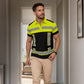 👕 50% RABATT NU! 🚧 Reflekterande Kortärmad Skjorta för Män